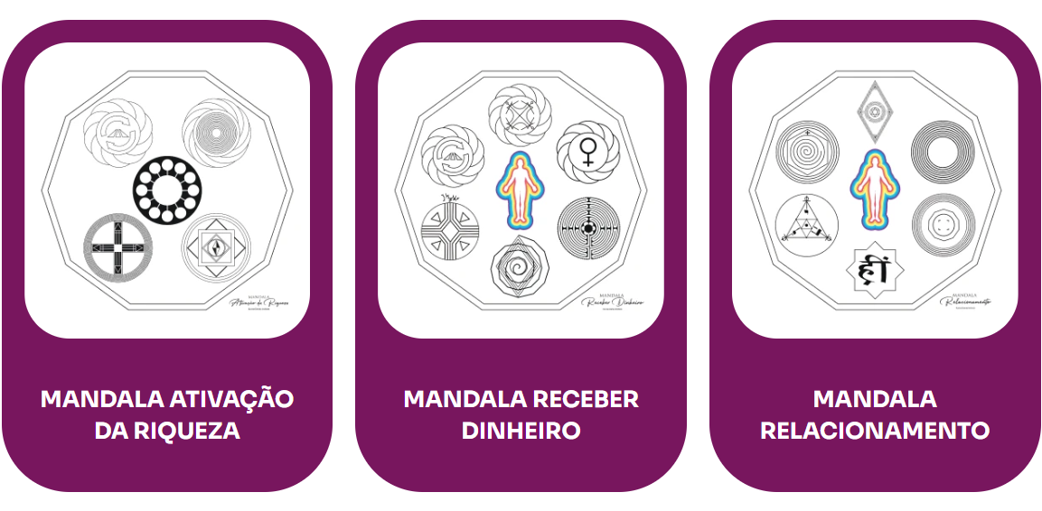 MANDALA ATIVAÇÃO DA RIQUEZA E RECEBER DINHEIRO