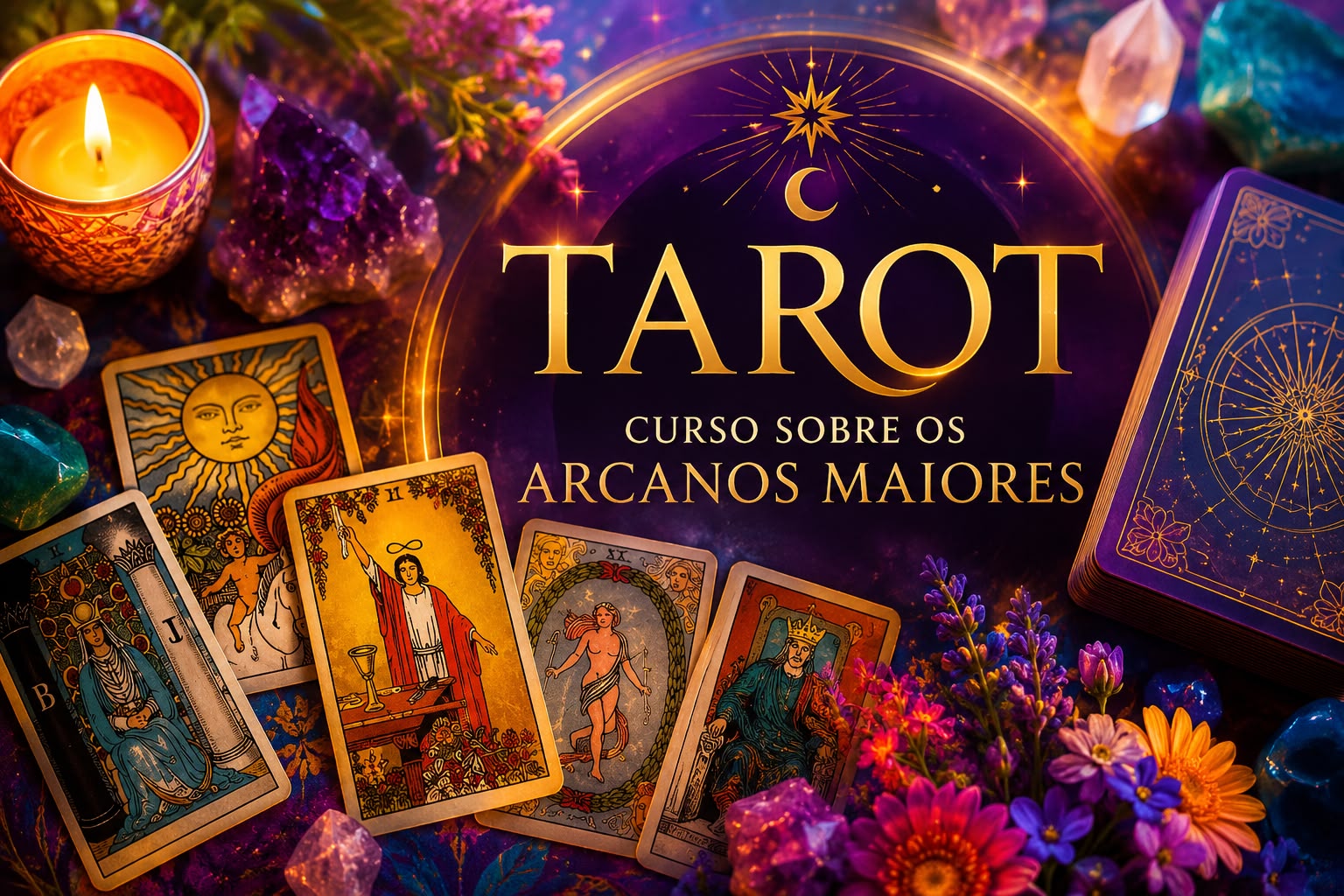 Curso Tarot - Arcanos Maiores 🔮