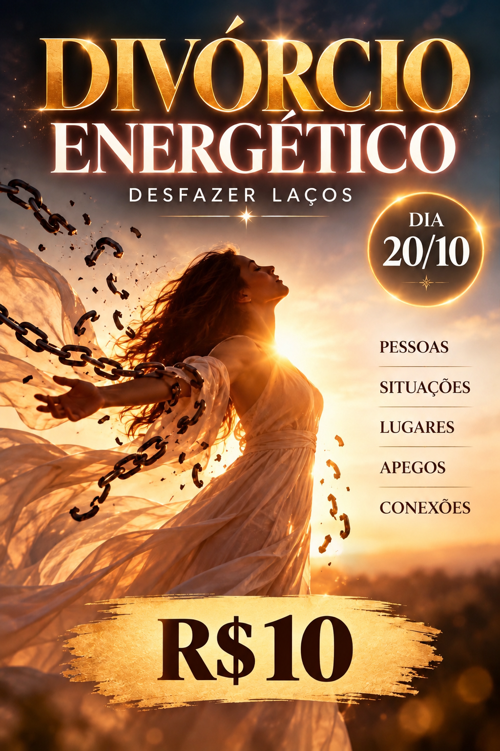 DIVÓRCIO ENERGÉTICO – LIBERTE-SE DOS LAÇOS QUE TE PRENDEM