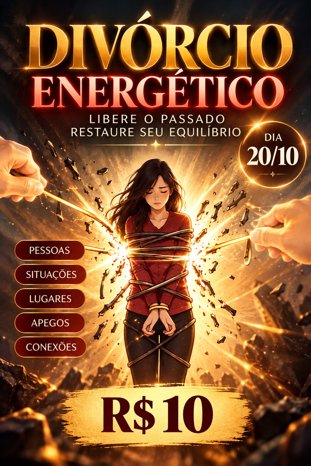 DIVÓRCIO ENERGÉTICO – LIBERTE-SE DOS LAÇOS QUE TE PRENDEM